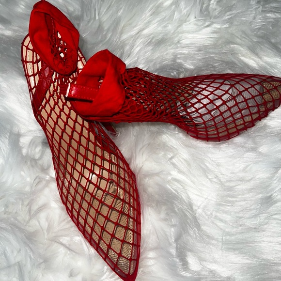 Fishnet Sexy Heels - Picture 1 of 3